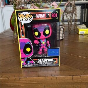 Marvel Pop! Deadpool Figure - Pink and Black